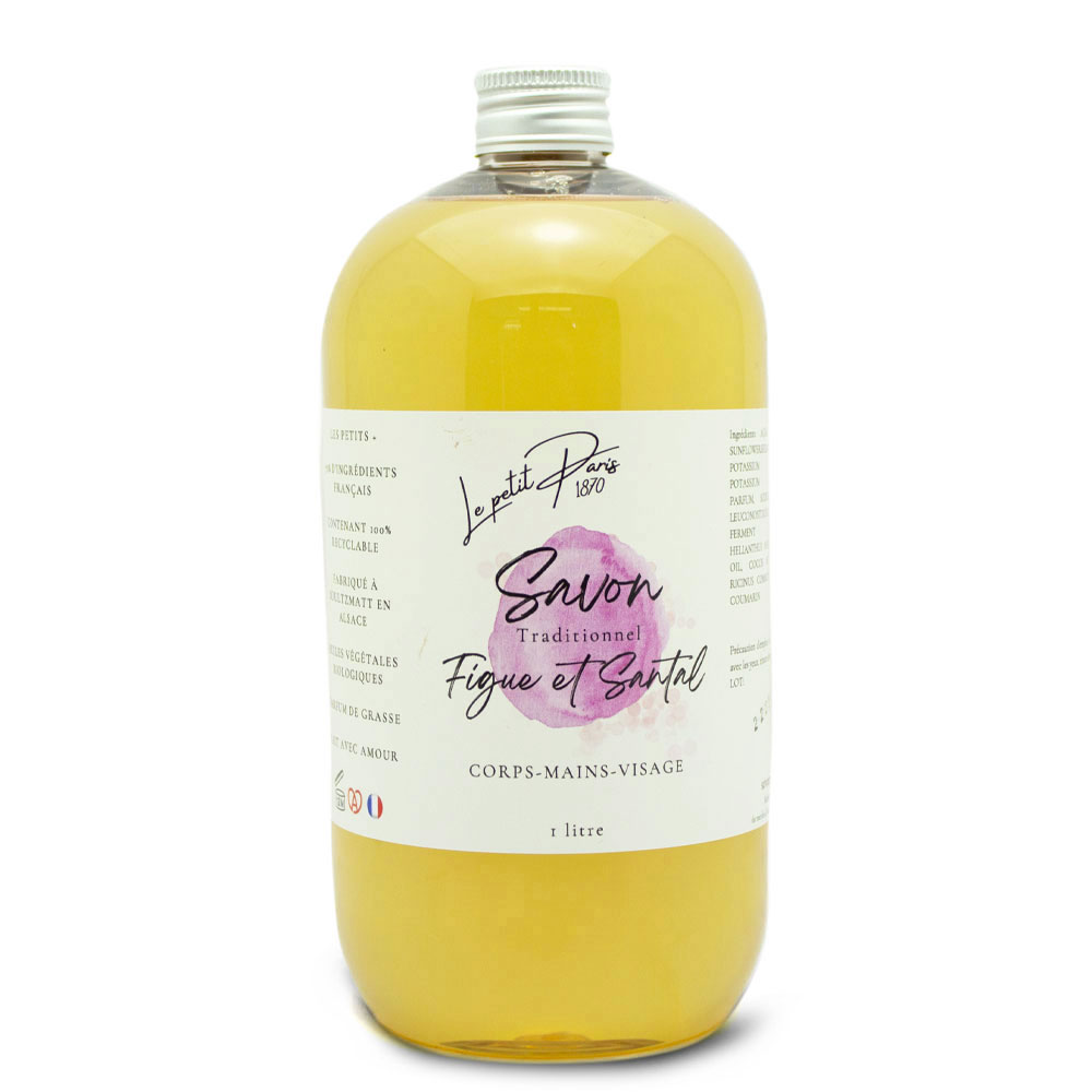 figue-etsantal-1litresavon petit paris soultzmatt source bio bien être produit artisanat artisanale fais main fait maison naturel naturelle parfuma colmar haut rhin alsace france local cosmetique beaute mains soin peau visage corps cheveux creme ecologique ecolo recycle savoir faire