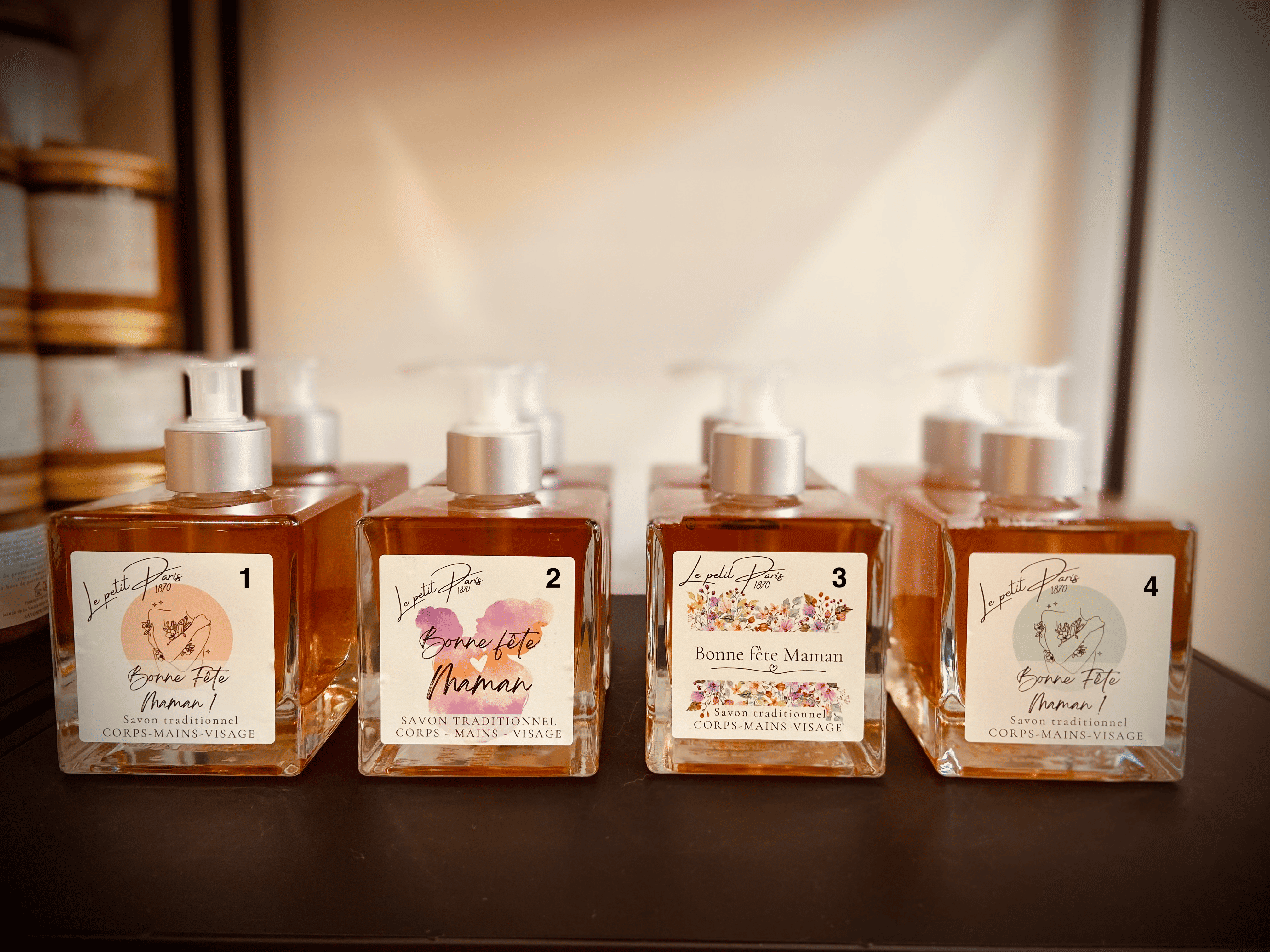 Savon traditionnel Fête des mamans, naturel et artisanal, fabriqué en Alsace