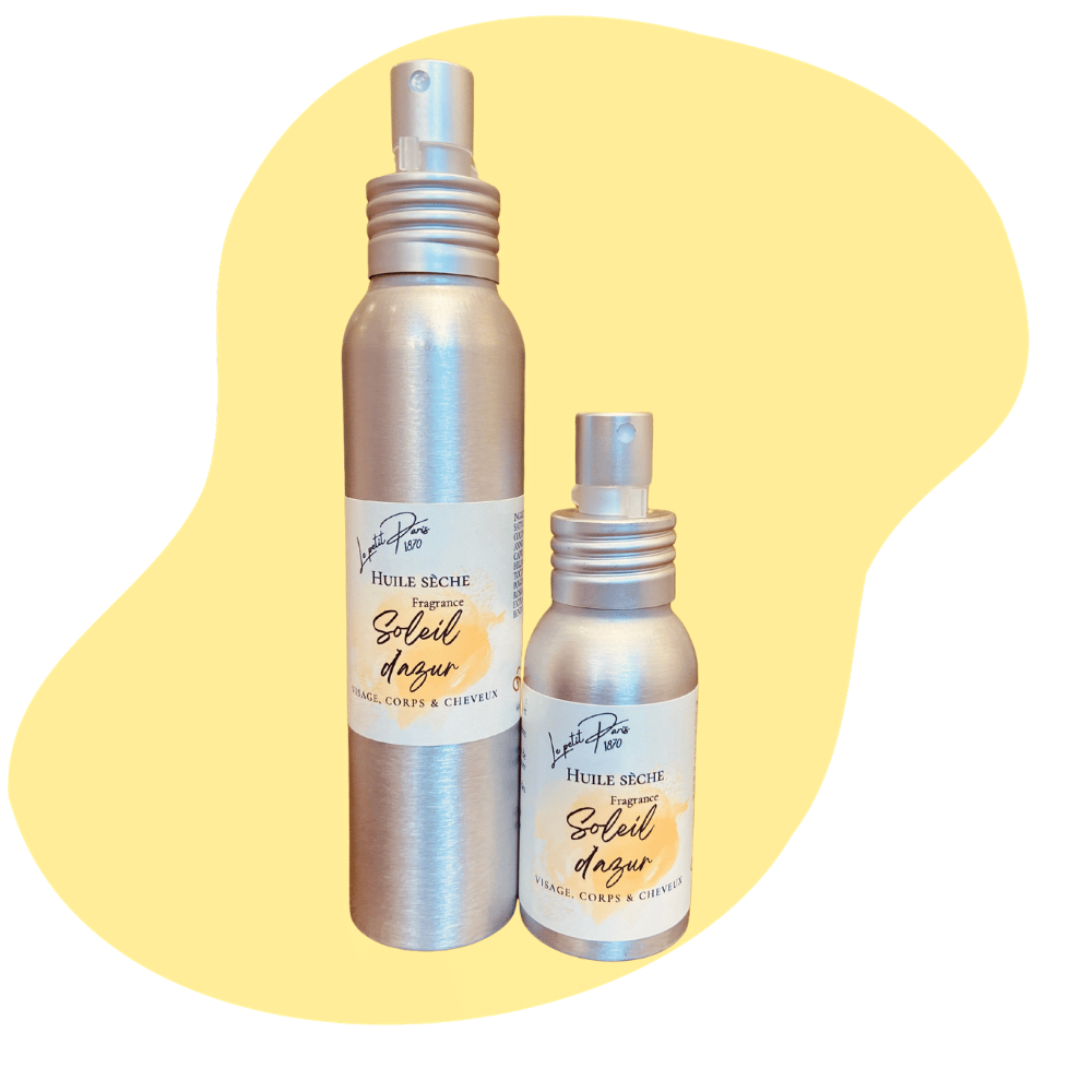Le petit Paris savon artisanal cosmétique naturel huile sèche Soleil d'azur